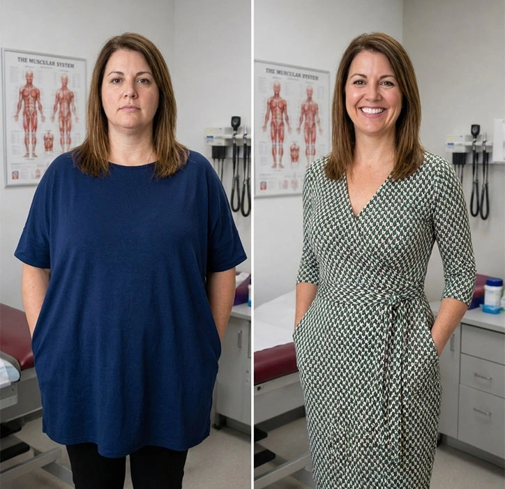 When might results appear, and what aftercare is typical?